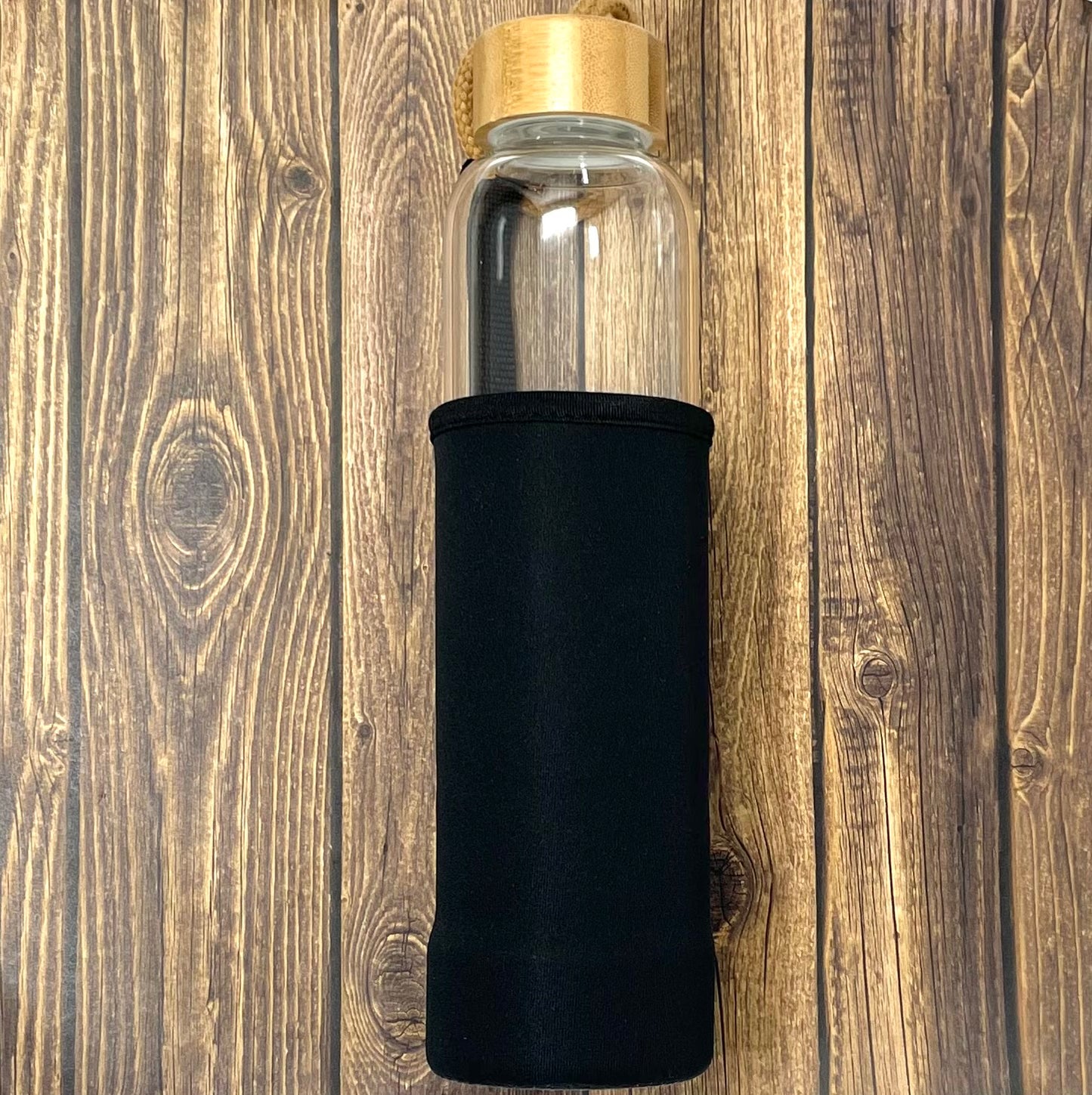 Title: “Crystal Bamboo Water Bottles - Infuse Your Water with Healing Gemstones!”
