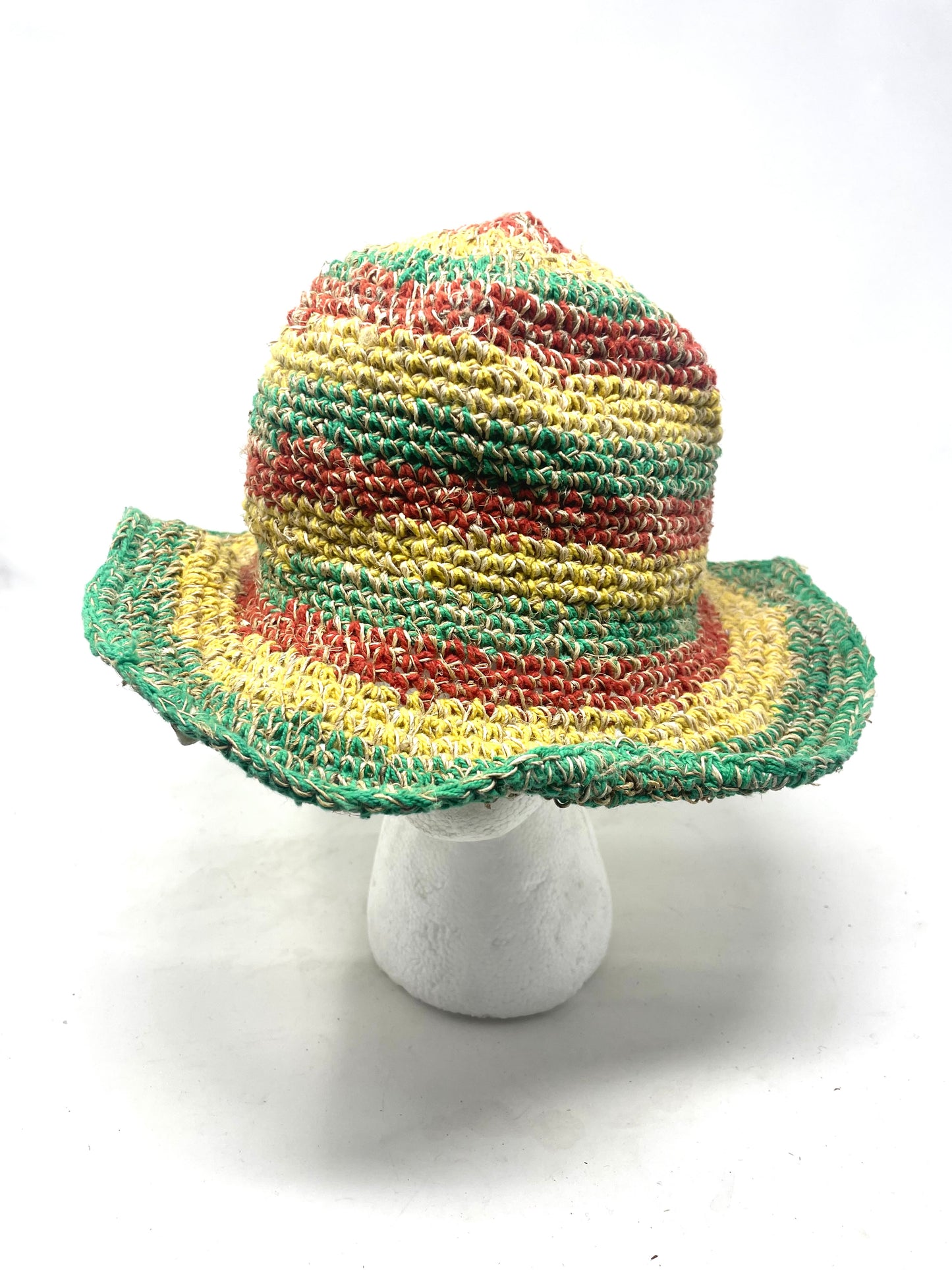 Hemp and Cotton Bucket Hats with Bendable Rim Unisex