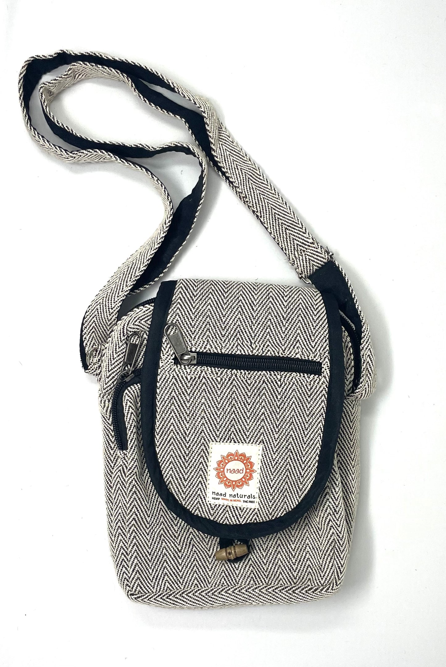 Hemp Shoulder/Passport Bag