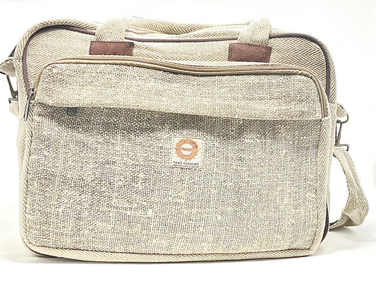 Laptop shoulder bag hemp