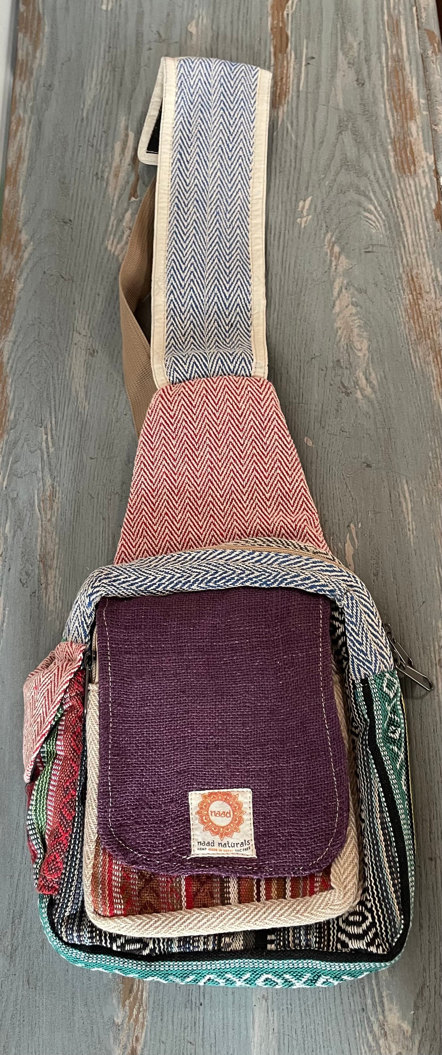 Hemp Crossbody Bag