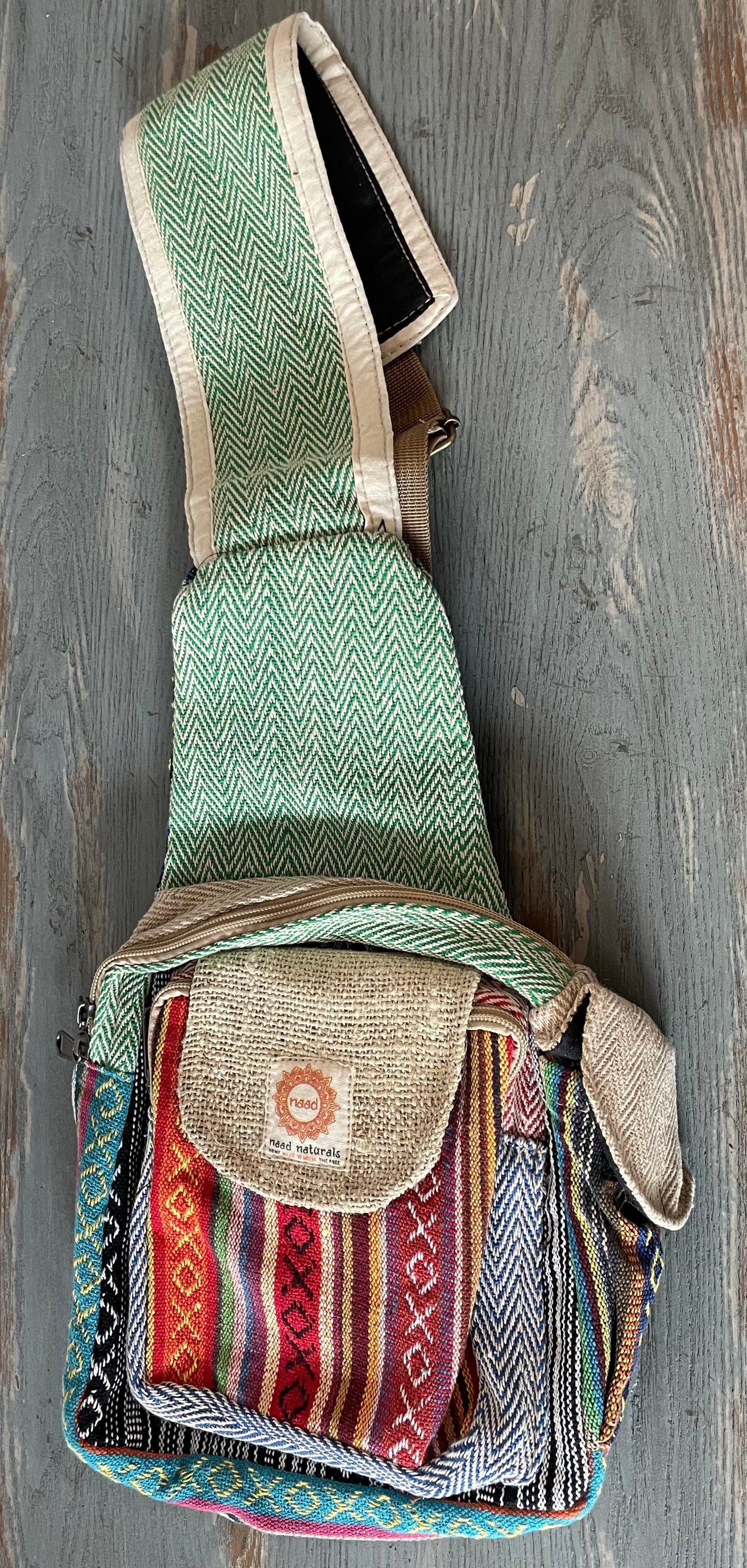 Hemp Crossbody Bag