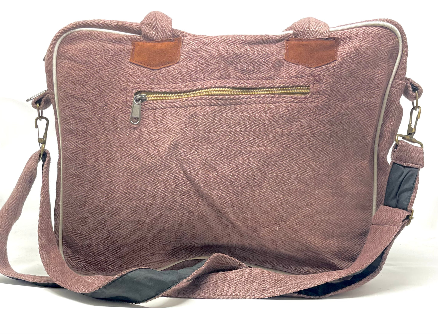 Laptop shoulder bag hemp