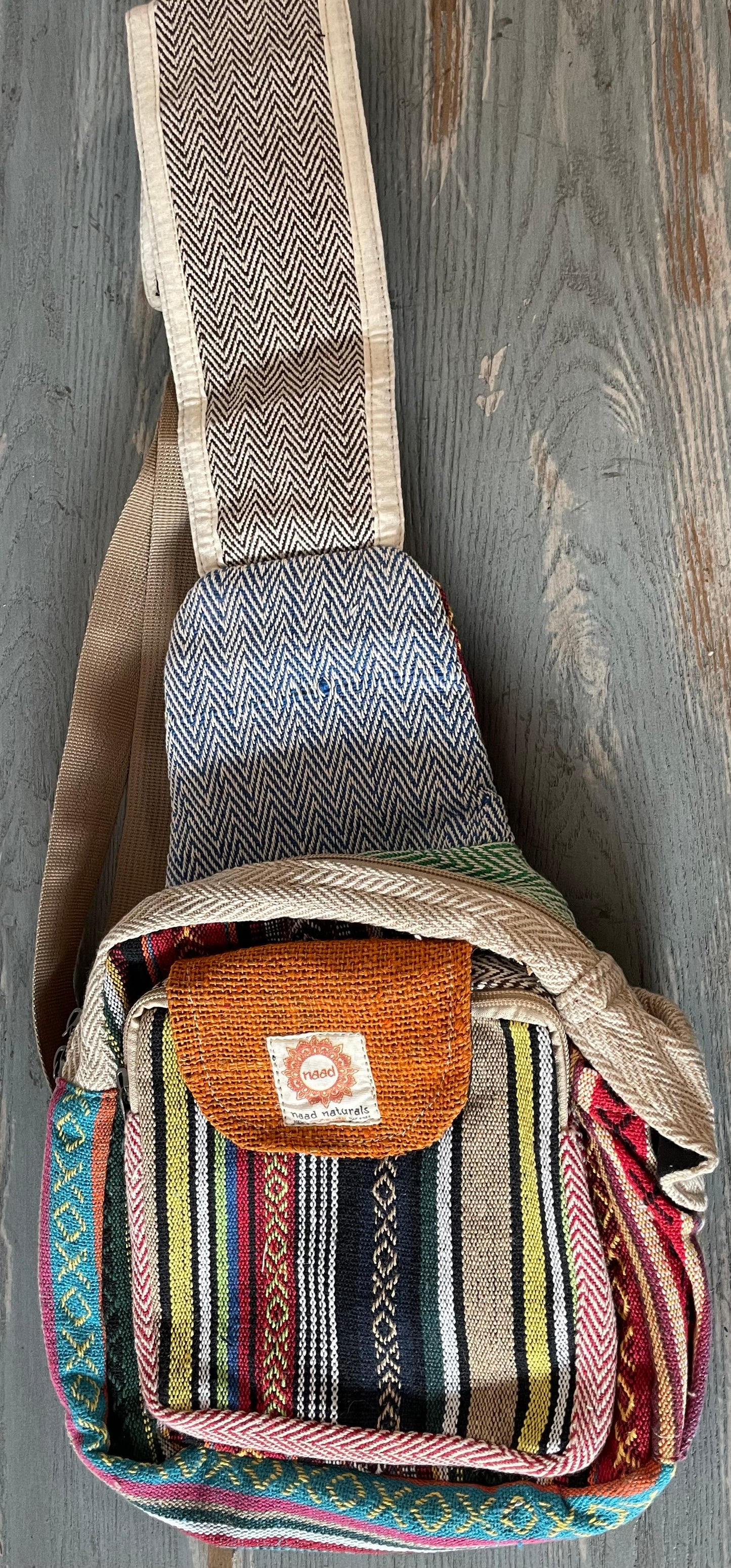 Hemp Crossbody Bag