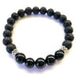 Black Tourmaline Lava Beads Diffusing Bracelet